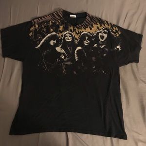 Vintage Kiss T-shirt size XL